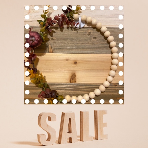 homemade Other - ‼️CLEARANCE MUST GO‼️ 10" Fall Foliage Wreath Front Door Decor Fall Pumpkin